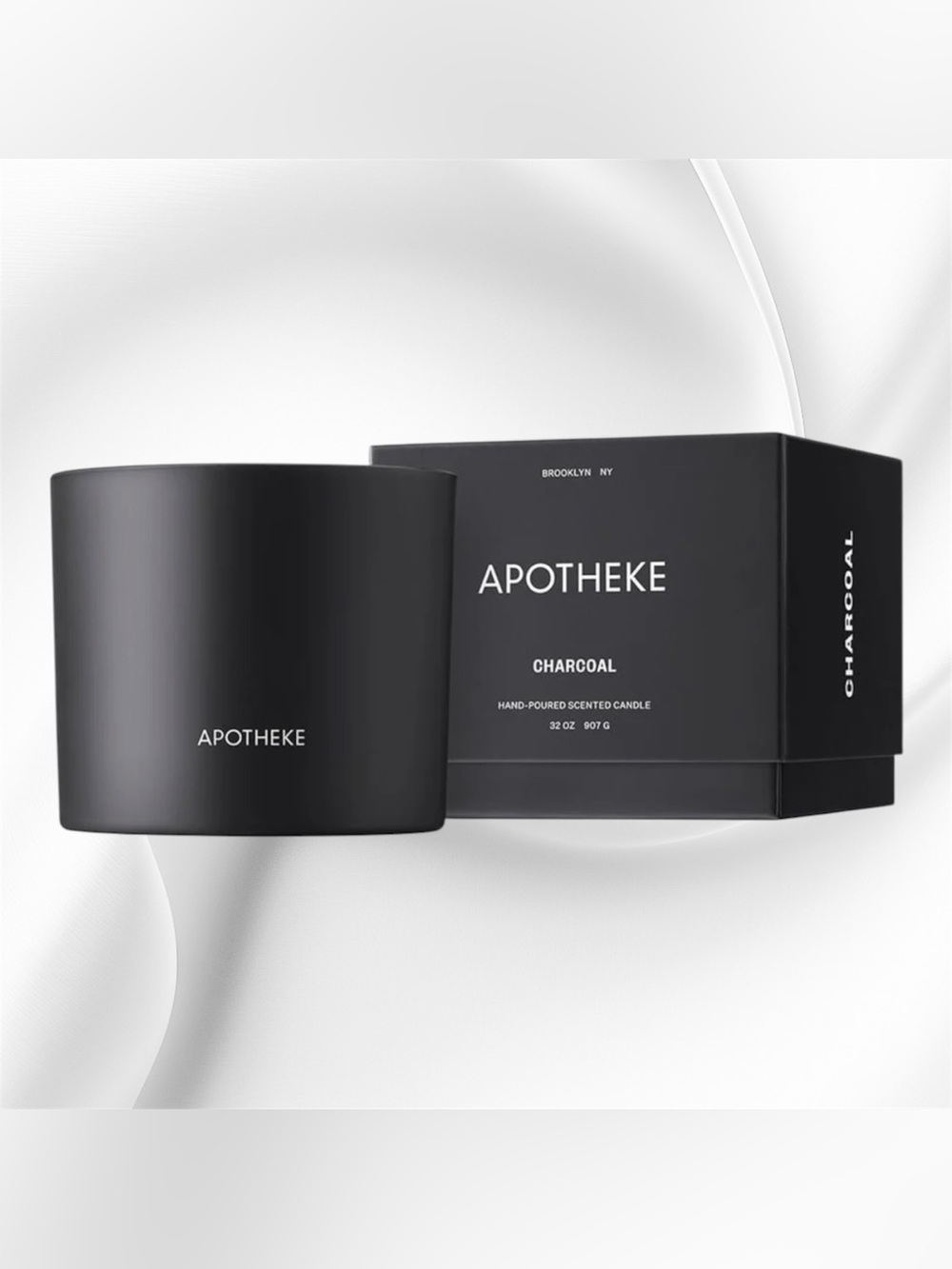 Apotheke Charcoal Three Wick Scented Candle - 32 oz / 907 g